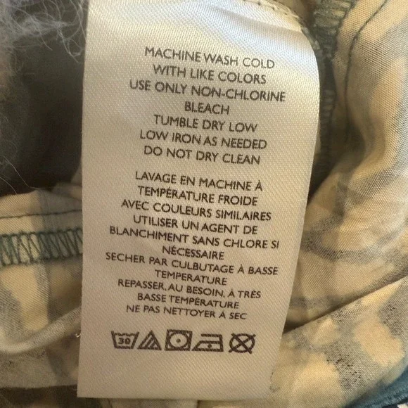 FREE PEOPLE Miss You Most Wide Leg Pants size 4 Olive Combo NWT Palazzo Y2K NWT - Picture 8 of 12